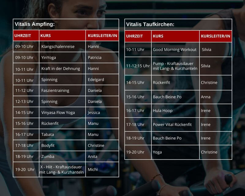 Kurstag-nur-Zeitplan